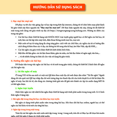Giáo Trình Tiếng Trung Tăng Cường (Khổ Lớn - In Màu) - Giáo Trình Tổng Hợp 4 (Học Kèm Khóa Học Trực Tuyến Miễn Phí, Tặng File Nghe MP3) 