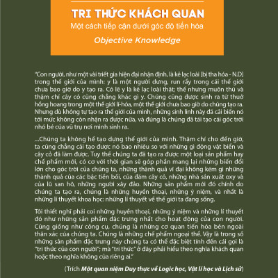 Tri Thức Khách Quan (Objective Knowledge) - Karl Popper - IRED Books