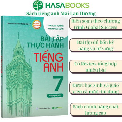 Combo Học Giỏi Tiếng Anh 7 Global Success (Không Đáp Án) - Mai Lan Hương