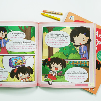 Sách-Tiếng Anh giao tiếp cho trẻ em Combo 3 tập