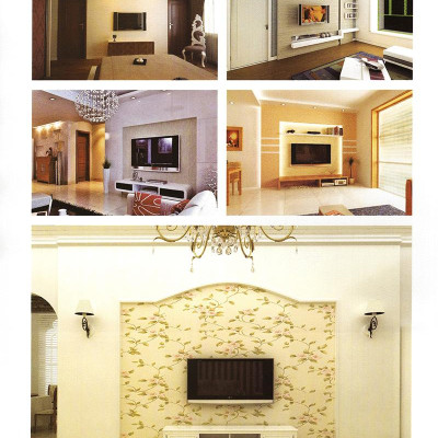 Thiết Kế Chi Tiết Nhà Ở Theo Phong Thủy - Quyển Màu Đỏ - Nền Tường