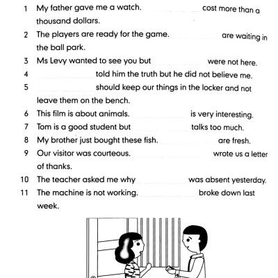 Graded Grammar Exercises 4