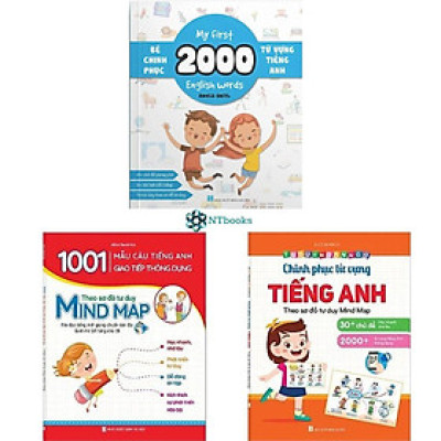 Combo 3 cuốn Bé Học Tiếng Anh - Quét mã QR kèm File Nghe