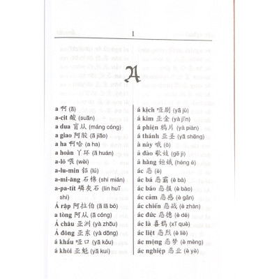 Từ Điển Việt - Hoa - Vanlangbooks - Tái Bản