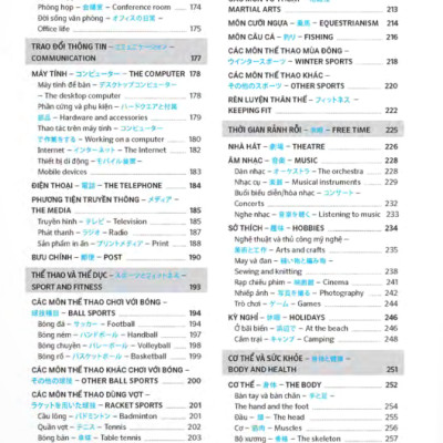 PONS GENERAL REFERENCE – TRILINGUAL VISUAL DICTIONARY Vietnamese–Japanese–English