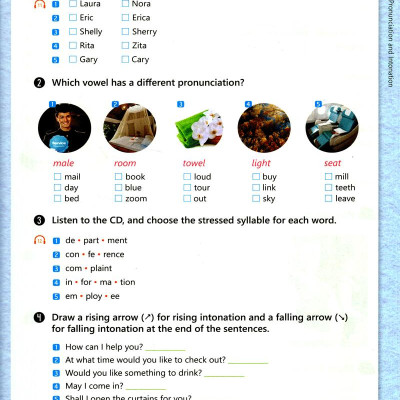 English For Tourism And Restaurants - Book 1 (Kèm file MP3)