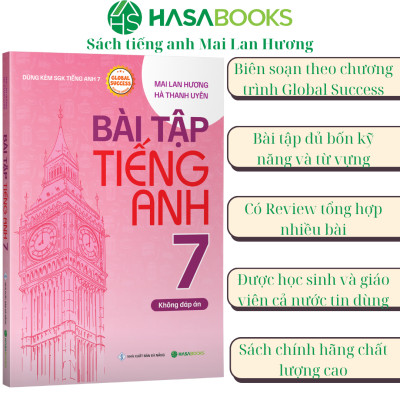Combo Học Giỏi Tiếng Anh 7 Global Success (Không Đáp Án) - Mai Lan Hương