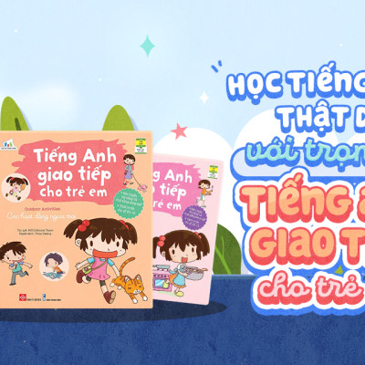 Sách-Tiếng Anh giao tiếp cho trẻ em Combo 3 tập