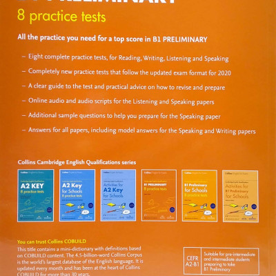 Cambridge English Qualifications - B1 Preliminary - 8 Practice Tests