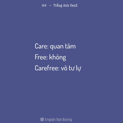 Tiếng Anh GenZ (Tái Bản)
