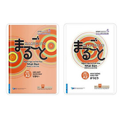 Combo Marugoto Hiểu Biết Ngôn Ngữ + Hoạt Động Giao Tiếp (Trình độ Sơ Cấp 1/ A2) - Bản Quyền