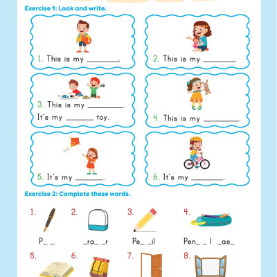 Luyện Viết Chữ Đẹp Từ Vựng Tiếng Anh Family And Friends - National Edition 3