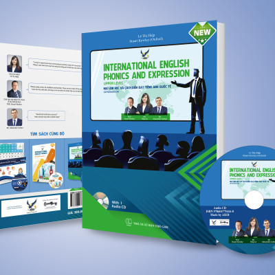 Combo Bộ sách Ngữ âm tiếng anh quốc tế 3 cấp độ Sơ cấp - Trung cấp - Nâng cao (kèm đĩa CD)