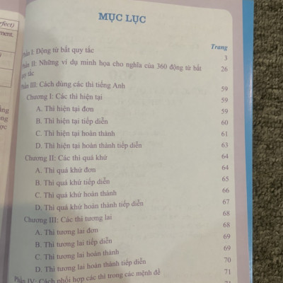 360 Động Từ Bất Quy Tắc Và Cách Dùng Các Thì Trong Tiếng Anh