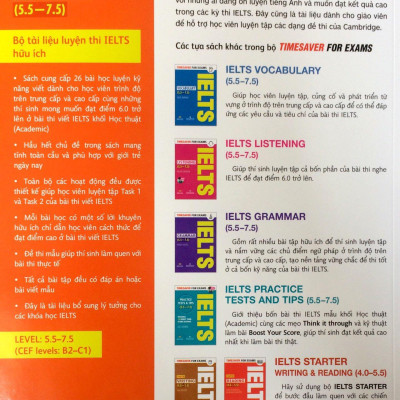 Timesaver For Exams - IELTS Writing 5.5 - 7.5