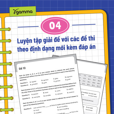 Combo Sách Bộ Đề Thi Thử Tốt Nghiệp THPT Môn Tiếng Anh - Định Dạng Mới Từ 2025 + Perfect English Grammar - Tất Tần Tật Về Ngữ Pháp Tiếng Anh