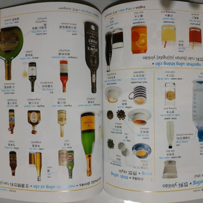 Combo 2 sách Từ điển hình ảnh Tam Ngữ Trung Anh Việt – Visual English Vietnamese Chinese Trilingual Dictionary + gửi tôi thời Thanh Xuân song ngữ Trung việt có phiên âm MP3 nghe+DVD tài liệu