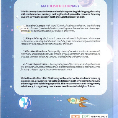 Từ điển toán tiếng anh Mathlish