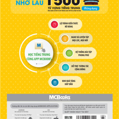 Combo Học Nhanh Nhớ Lâu 1500 Từ Vựng Tiếng Trung Thông Dụng + Học nhanh nhớ lâu ngữ pháp tiếng trung thông dụng nt