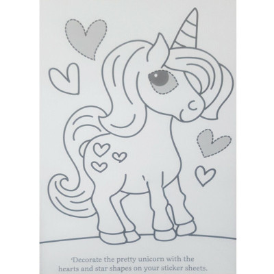 Mega Stickers: Princess And Unicorn