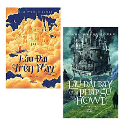 Combo Sách Văn Học Hay: Lâu Đài Bay Của Pháp Sư Howl (Tái Bản 2020) + Lâu Đài Trên Mây