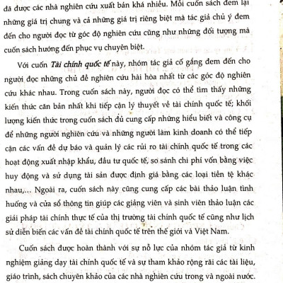 Tài Chính Quốc Tế