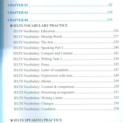 Vocabulary For Ielts - Từ Vựng Luyện Thi Ielts (Tái Bản 2020)