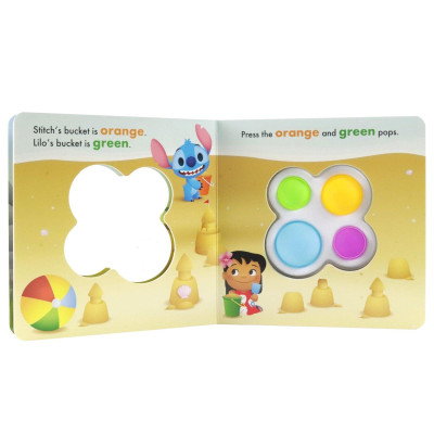 Sách ngoại văn: Push And Pop - Disney Baby