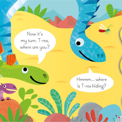 Lift-the-Flap Play Hide & Seek With The Dinosaurs