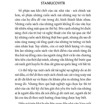 Một Cuộc Chạy Trốn - Tuyển tập truyện ngắn Nga - Tác giả Constantin Staniukovic; Thúy Toàn tuyển dịch