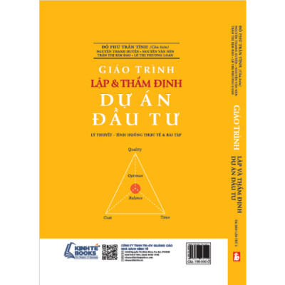 Giáo Trình Lập Và Thẩm Định Dự Án Đầu Tư ( Lý Thuyết - Tình Huống Thực Tế Và Bài Tập )