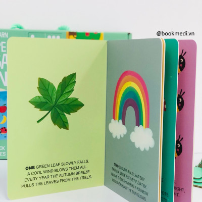 Bộ đồ chơi domino kèm sách cho bé 3+ học số và tiếng anh Mega Domino Nature