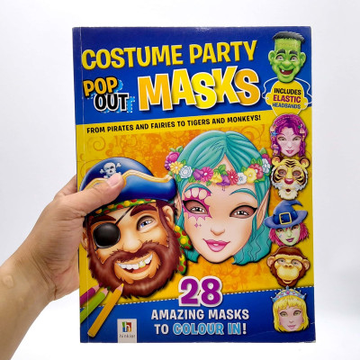 Costume Party Pop Out Masks