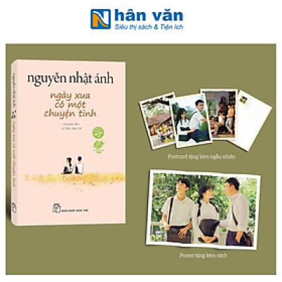 [Pre-Order] Ngày Xưa Có Một Chuyện Tình - Nguyễn Nhật Ánh - Khổ Thường - Bìa Hồng - Tặng Kèm Poster Hình Ảnh Phim Và Postcard Hình Ảnh Phim