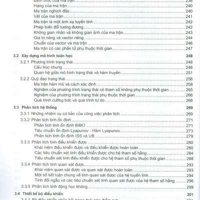 Cơ Sở Lý Thuyết Điều Khiển Tuyến Tính (Tái bản năm 2023)