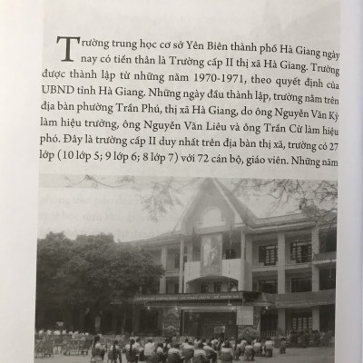 Giáo dục Hà Giang - lịch sử và phát triển (truyện ký)