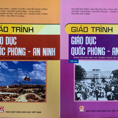 Giáo trình giáo dục quốc phòng - An ninh, tập 2 (dùng cho học sinh các trường trung cấp chuyên nghiệp)