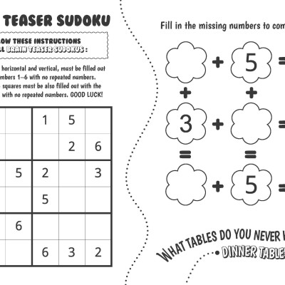 Sách ngoại văn: Brain-Busting Puzzles For Kids - Number Puzzles