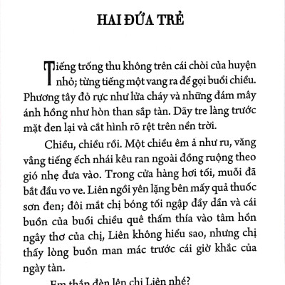 Sách - Hai Đứa Trẻ