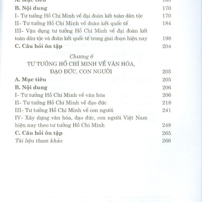 Giáo Trình Tư Tưởng Hồ Chí Minh (Dành Cho Bậc Đại Học Hệ Không Chuyên Lý Luận Chính Trị) - Bộ mới năm 2021