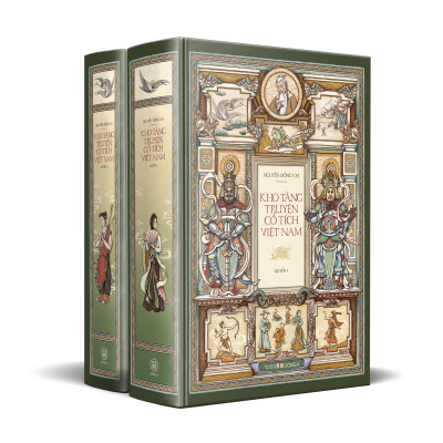 Sách - Bộ Sách Kho Tàng Truyện Cổ Tích Việt Nam - Quyển 1 + Quyển 2 (Bộ 2 Quyển) - Bìa Cứng