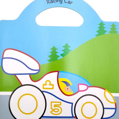 Things That Go Sticker & Colour: Cars