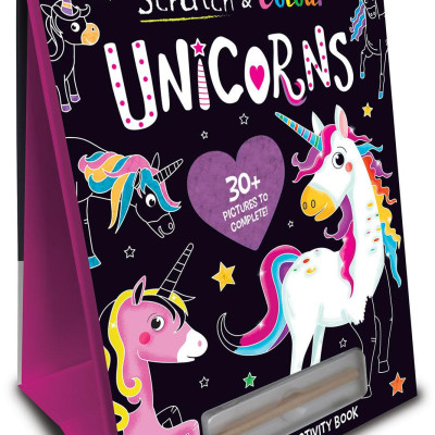 Scratch & Colour Unicorns
