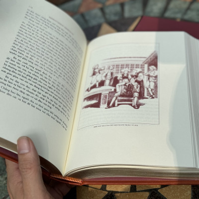 (Trăm năm Nobel) (Limited Edition 1200 bản đánh số) (bìa cứng Heritage Library Buckram, mạ cạnh nhũ vàng, giấy 100 gsm) BÍ MẬT CỦA SYNNØVE, CHUYỆN TÌNH CHÀNG ARNE, CẬU TRAI VUI VẺ - Bjørnstjerne Bjørnson - Đông A