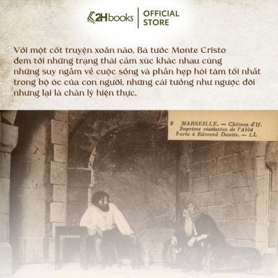 Sách Bá Tước Monte Cristo bìa cứng, Văn học kinh điển của Alexandre Dumas, tái bản mới nhất 2025