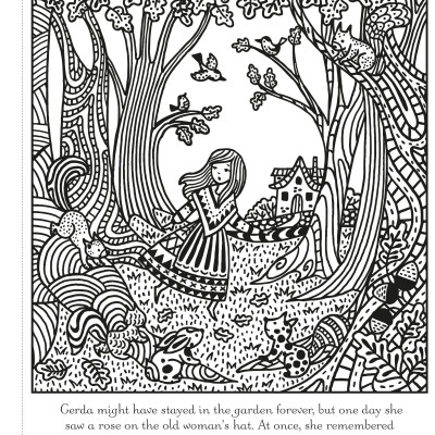 Snow Queen Magic Painting Book