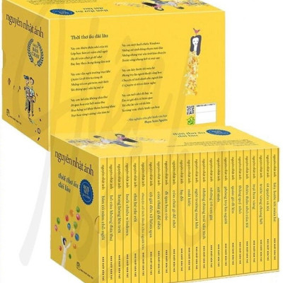 BOXSET NGUYỄN NHẬT ÁNH 24 CUỐN - THỜI THƠ ẤU DÀI LÂU - VÀNG ẤM ÁP
