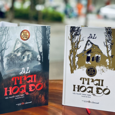 BÌA CỨNG –  TRẠI HOA ĐỎ - Một bộ phim bom tấn của Victor Vũ dựa trên tiểu thuyết này – DI LI