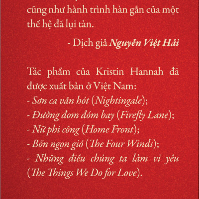 Nữ Nhân (The Women) - Kristin Hannah