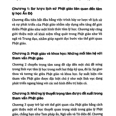 Sách - Tham Vấn Tâm Lý Trên Nền Tảng Phật Giáo